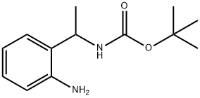 [1-(2-AMINO-PHENYL)-ETHYL]-CARBAMIC ACID TERT-BUTYL ESTER 结构式