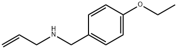 N-(4-ETHOXYBENZYL)PROP-2-EN-1-AMINE 结构式