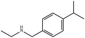 N-(4-ISOPROPYLBENZYL)ETHANAMINE 结构式