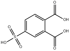 4-磺酰水杨酸 结构式