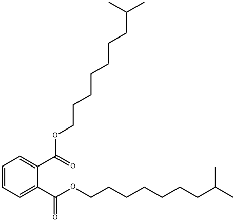 邻苯二甲酸二异癸酯 (DIDP) 结构式