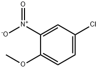 4-氯-2-硝基苯甲醚 结构式