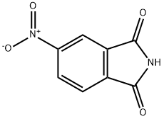 4-硝基邻苯二甲酰亚胺 结构式