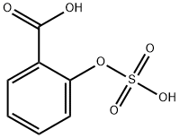 2-(Sulfooxy)benzoic acid 结构式