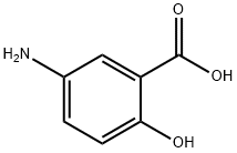 5-氨基水杨酸 结构式