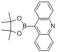 9-(4,4,5,5-四甲基-1,3,2-二氧硼杂环戊烷-2-基)吖啶 结构式