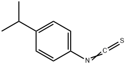 4-异丙基苯基硫代异氰酸酯 结构式