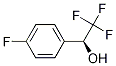 (S)-2,2,2-三氟-1-(4-氟苯基)乙烷-1-醇 结构式