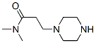 1-Piperazinepropanamide,N,N-dimethyl-(9CI) 结构式