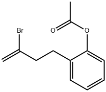 2-(3-溴丁-3-烯-1-基)乙酸苯酯 结构式