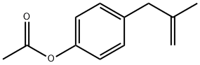 3-(4-ACETOXYPHENYL)-2-METHYL-1-PROPENE 结构式