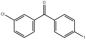 3-CHLORO-4'-IODOBENZOPHENONE 结构式