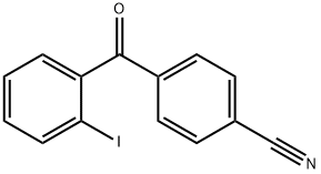 4-CYANO-2'-IODOBENZOPHENONE 结构式