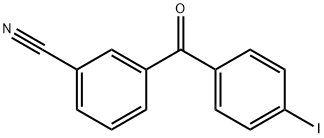 3-CYANO-4'-IODOBENZOPHENONE 结构式