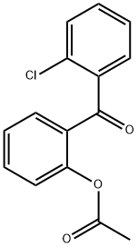 2-(2-氯苯甲酰基)苯乙酸酯 结构式