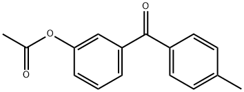 3-(4-甲基苯甲酰基)苯乙酸酯 结构式