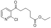 ETHYL 6-(2-CHLORO-3-PYRIDYL)-6-OXOHEXANOATE 结构式