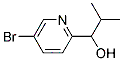 1-(5-bromo-pyridin-2-yl)-2-methyl-propan-1-ol 结构式