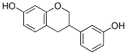 3',7-dihydroxyisoflavan 结构式