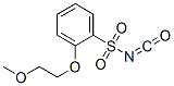 邻-(2-甲氧基乙氧基)苯磺酰异氰酸酯 结构式