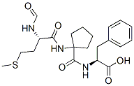 F-Met-cycl-leu-phe 结构式