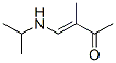 3-Buten-2-one, 3-methyl-4-[(1-methylethyl)amino]-, (E)- (9CI) 结构式