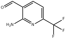 2-氨基-6-(三氟甲基)吡啶-3-甲醛 结构式