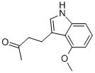 2-BUTANONE,4-(4-METHOXY-1H-INDOL-3-YL)- 结构式