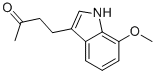 2-BUTANONE,4-(7-METHOXY-1H-INDOL-3-YL)- 结构式