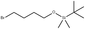 4-溴丁基氧基-叔丁基二甲基硅烷 结构式