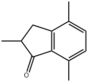 2,4,7-三甲基-1-茚满酮 结构式