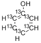 苯酚-13C6 结构式