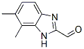 1H-Benzimidazole-2-carboxaldehyde,  6,7-dimethyl- 结构式