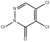 2,4,5-三氯-3(2H)-哒嗪酮 结构式