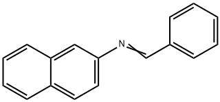 苯亚甲基-2-萘胺 结构式