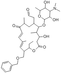 23-O-benzyl-5-mycaminosyl-tylonolide 结构式