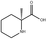 2-PIPERIDINECARBOXYLICACID,2-METHYL-,(2S) 结构式