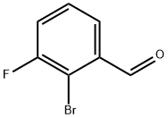 2-溴-3-氟苯甲醛 结构式