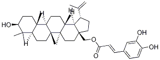 咖啡酸桦木醇酯 结构式