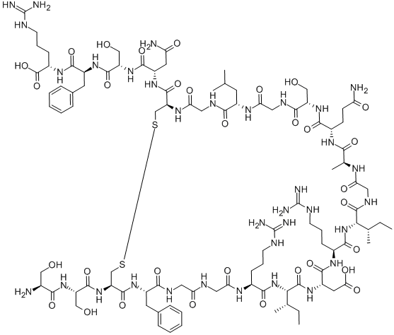 ATRIOPEPTIN II (RAT) 结构式