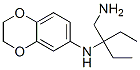 1,2-Butanediamine,  N2-(2,3-dihydro-1,4-benzodioxin-6-yl)-2-ethyl- 结构式