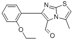 6-(2-ETHOXYPHENYL)-3-METHYLIMIDAZO[2,1-B]THIAZOLE-5-CARBOXALDEHYDE 结构式