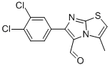 6-(3,4-DICHLOROPHENYL)-3-METHYLIMIDAZO[2,1-B]THIAZOLE-5-CARBOXALDEHYDE 结构式