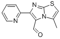 3-METHYL-6-(2-PYRIDINYL)IMIDAZO[2,1-B]THIAZOLE-5-CARBOXALDEHYDE 结构式