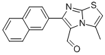 3-METHYL-6-(2-NAPHTHALENYL)IMIDAZO[2,1-B]THIAZOLE-5-CARBOXALDEHYDE 结构式