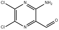 2-氨基-3-醛基-5,6-二氯吡嗪 结构式