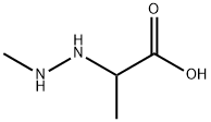 Propionic acid, 2-(2-methylhydrazino)- (7CI) 结构式