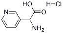 2-氨基-2-(3-吡啶基)乙酸盐酸盐 结构式