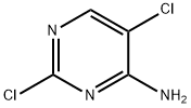 2,5-二氯-4-氨基嘧啶 结构式