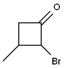 Cyclobutanone,  2-bromo-3-methyl- 结构式